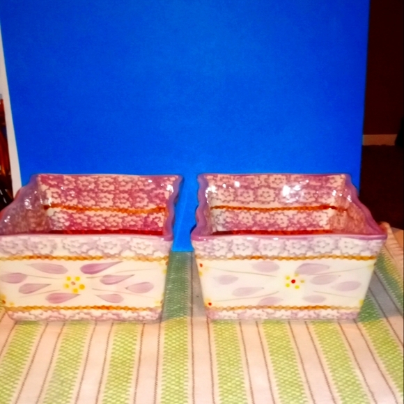 Temp-tations painted dish - Picture 1 of 4